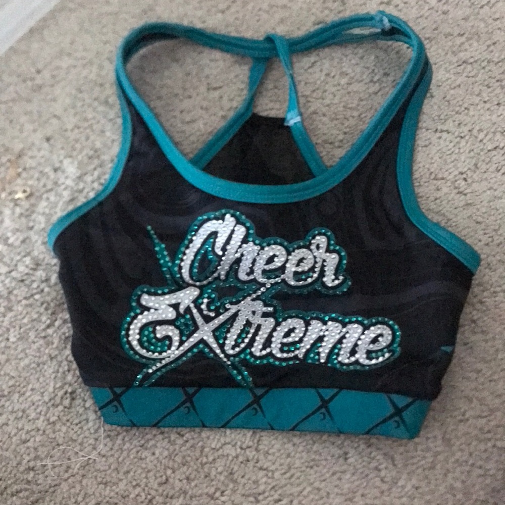 Cheer extreme sports bra practice wear